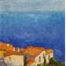 Gemälde Plongée dans le bleu azur von Foucras François | Gemälde Figurativ Landschaften Marine Alltagsszenen Acryl
