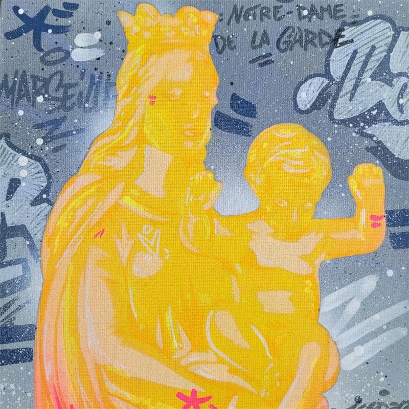 Painting Notre-Dame by Kedarone | Painting Pop-art Graffiti, Posca Pop icons