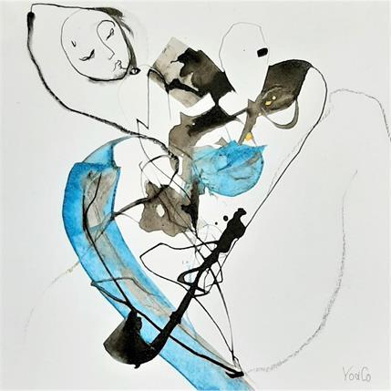 Painting Cataplasme -13 by YO&CO | Painting Abstract Mixed Nude, Pop icons