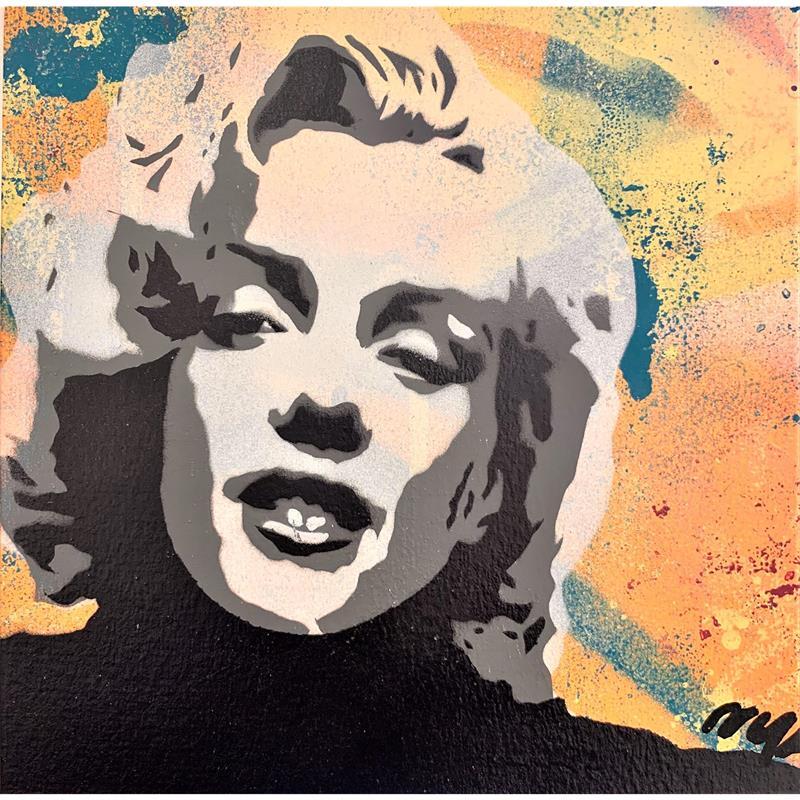 Painting Marilyn Monroe by OneAck | Painting Acrylic