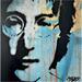 Painting John Lennon by OneAck | Painting Acrylic