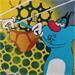 Painting Not all gold by Przemo | Painting Pop-art Pop icons Animals Acrylic