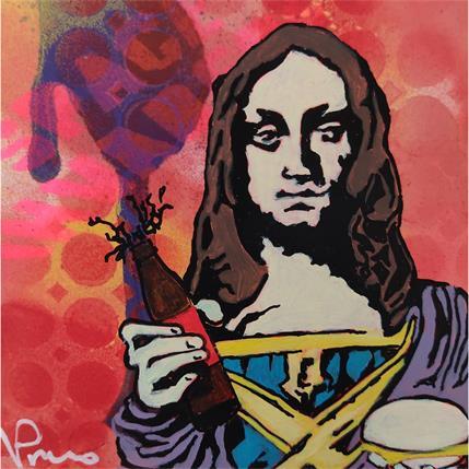 Gemälde Whose faith von Przemo | Gemälde Pop-Art Acryl Pop-Ikonen, Porträt
