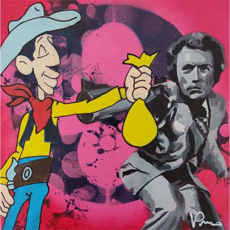 Painting This is not a robbery by Przemo | Painting Pop-art Pop icons Acrylic