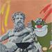Gemälde Apprehension von Przemo | Gemälde Pop-Art Pop-Ikonen Tiere Acryl