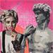 Peinture Walk with your boyfriend par Przemo | Tableau Pop-art Portraits Icones Pop Acrylique