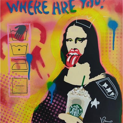 Painting Where are you by Przemo | Painting Pop-art Acrylic Pop icons, Portrait