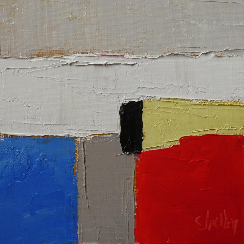 Painting TRANSITION by Shelley | Painting Abstract Landscapes Oil