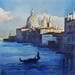 Peinture Venice 10 par Khodakivskyi Vasily | Tableau Figuratif Urbain Aquarelle
