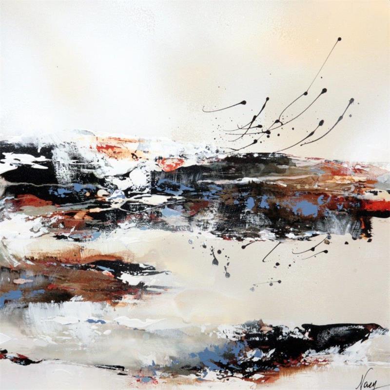 Painting C1782 by Naen | Painting Abstract Minimalist Mixed