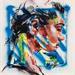 Painting CORA by Istraille | Painting Street art Portrait Mixed