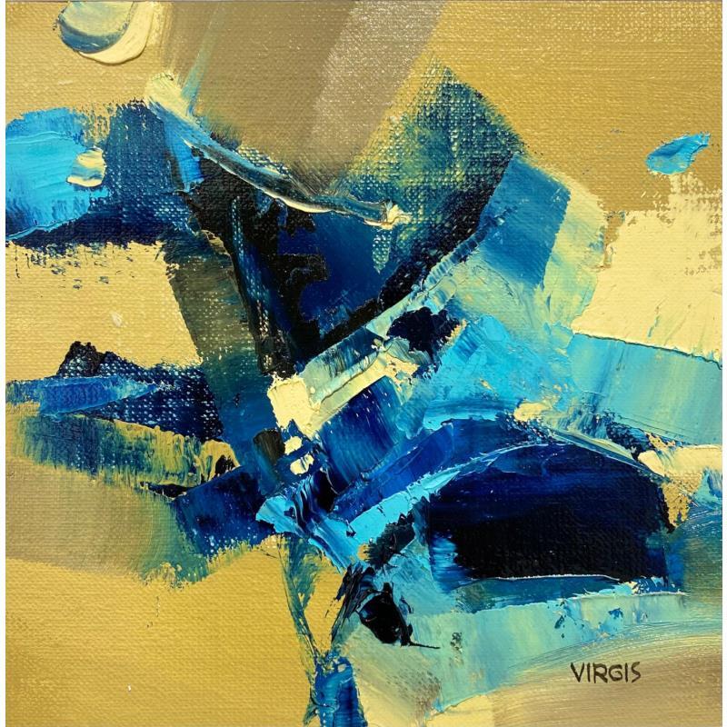 Peinture Desire par Virgis | Tableau Abstrait Huile minimaliste