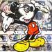 Painting Mickey one billion dollars by Cornée Patrick | Painting Pop art Graffiti Mixed Oil Acrylic Portrait Pop icons Life style
