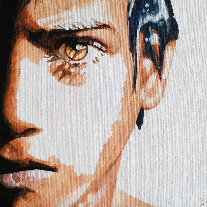 Painting Ahish by Alvarez Torezano Luis | Painting Figurative Acrylic Portrait