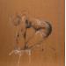 Painting SYLVIE by Sahuc François | Painting Figurative Nude Mixed