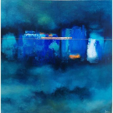Painting Abstraction #3118 by Hévin Christian | Painting Abstract Mixed Landscapes, Minimalist