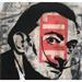 Painting Dali by Puce | Painting Pop art Portrait Mixed