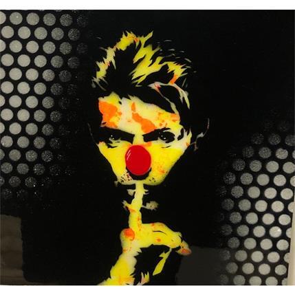 Painting Bowie by Puce | Painting Pop art Mixed Pop icons
