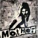 Painting Mother by Puce | Painting Pop art Black & White Mixed