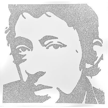 Painting Serge Gainsbourg by Godet Claire | Painting Figurative