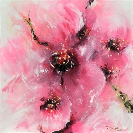 Painting Hanami by Nahon Bruno | Painting Figurative Pop icons, still-life