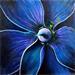 Gemälde Blue note von Nahon Bruno | Gemälde Figurativ Stillleben Acryl