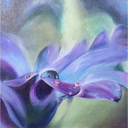 Painting Violet by Nahon Bruno | Painting Figurative Acrylic