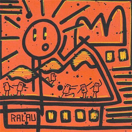 Painting Runaway by Ralau | Painting Pop art Mixed Life style