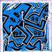 Painting Electro-disco by Ralau | Painting Pop-art Life style Acrylic