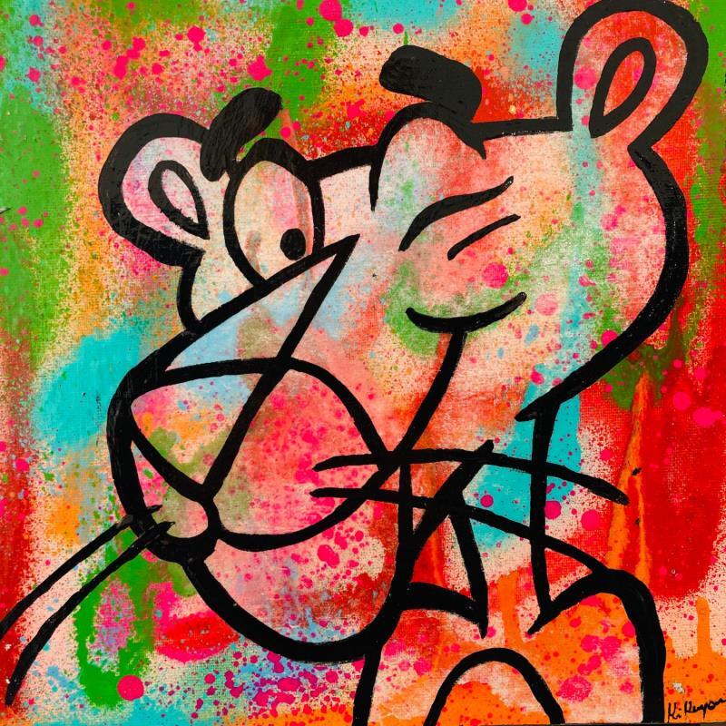 Painting Pink by Kikayou | Painting Pop-art Graffiti Pop icons