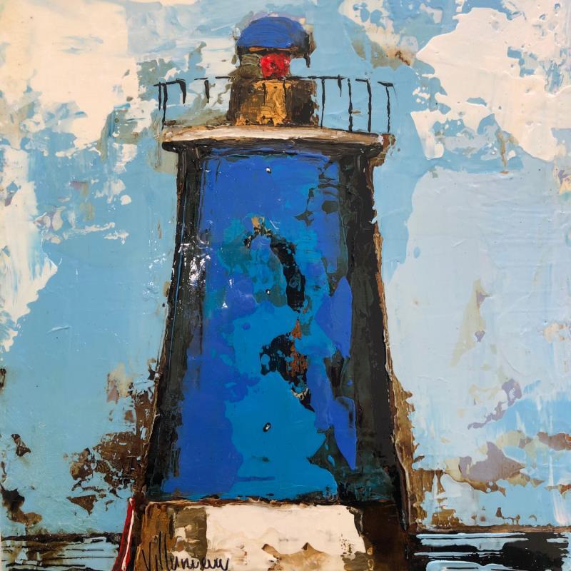 Painting Faro by Villanueva Puigdelliura Natalia | Painting Figurative Oil Marine, Pop icons