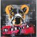 Gemälde Future Animals von Puce | Gemälde Pop-Art Tiere Acryl