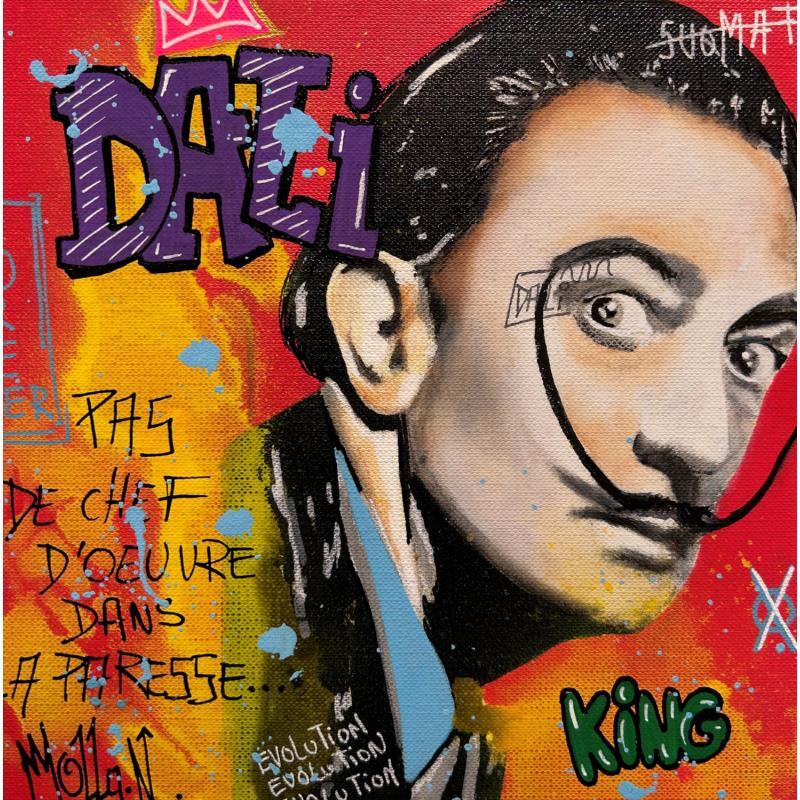 Peinture Dali Forever par Molla Nathalie  | Tableau Pop-art Icones Pop