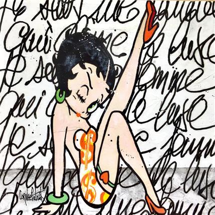 Painting Betty Boop Loves Andy Warhol by Cornée Patrick | Painting Pop art Mixed Pop icons
