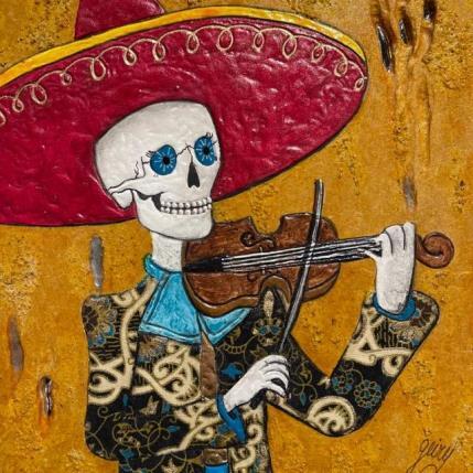 Painting Mariachi by Geiry | Painting Subject matter Wood Pop icons, Portrait