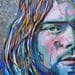 Painting Kurt Cobain by Medeya Lemdiya | Painting Pop art Acrylic Pop icons