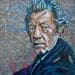 Painting Ian mc Kellen by Medeya Lemdiya | Painting Pop-art Portrait Pop icons Oil Acrylic