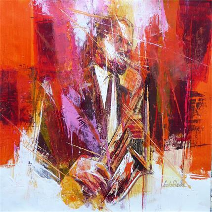 Painting Jazz Concert by Silveira Saulo | Painting Figurative Acrylic