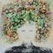 Peinture Mujer naturaleza par Bofill Laura | Tableau Figuratif Mixte Portraits