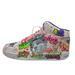Sculpture Michel-Ange by Stef Custom Sneakers | Sculpture Graffiti Posca