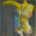 Painting SCULPTURE 01 by Bergues Laurent | Painting Figurative Nude Acrylic