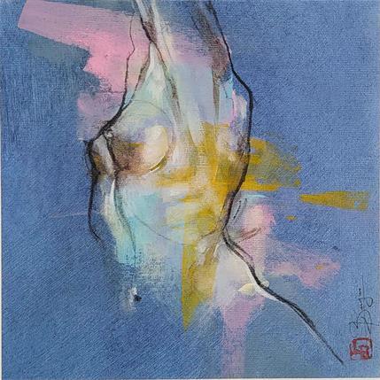 Painting SCULPTURE 03 by Bergues Laurent | Painting Figurative Mixed Nude