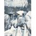Gemälde D 316 von Moracchini Laurence | Gemälde Abstrakt Minimalistisch Acryl