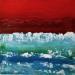 Painting D 360 by Moracchini Laurence | Painting Abstract Minimalist Acrylic