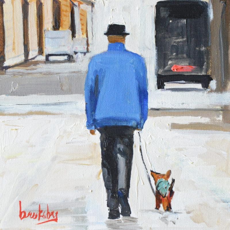 Painting Solo by Brooksby | Painting Figurative Acrylic Life style
