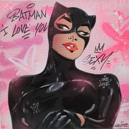 Painting Catwoman  by Kedarone | Painting Street art Graffiti, Mixed Pop icons