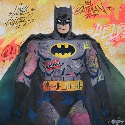 Peinture Batman  par Kedarone | Tableau Street Art Graffiti, Mixte icones Pop