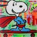 Painting HAVE FUN by Euger Philippe | Painting Pop-art Pop icons Graffiti Cardboard Acrylic Gluing