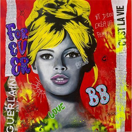 Painting BB by Molla Nathalie  | Painting Pop art Mixed Pop icons