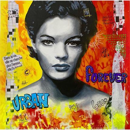 Painting Romy by Molla Nathalie  | Painting Pop art Pop icons